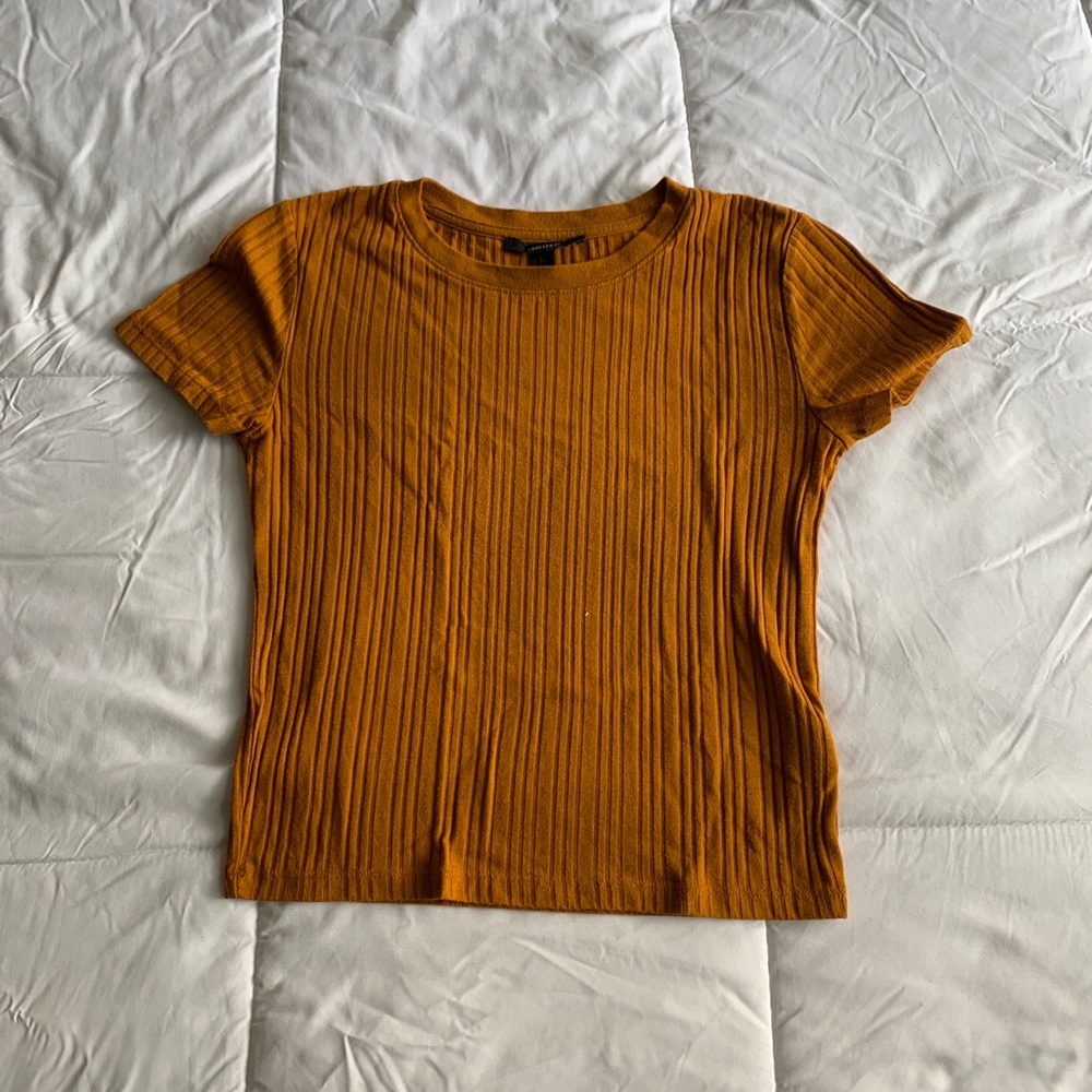 Yellow Crop Top